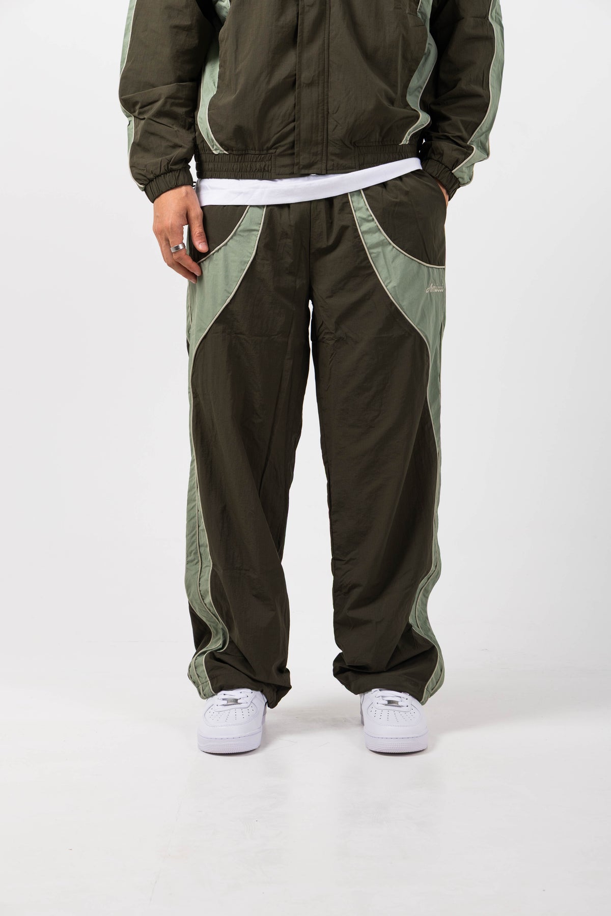 Placido Green Shell Pant