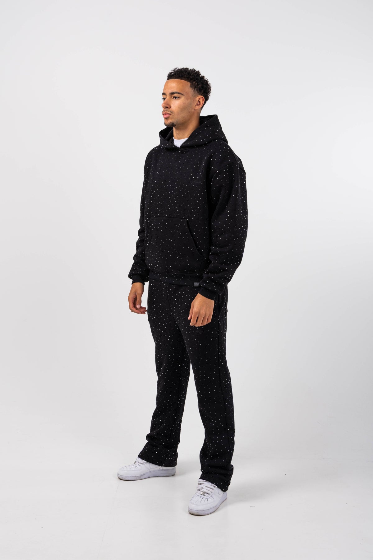 Massimo Embellished Black jogger
