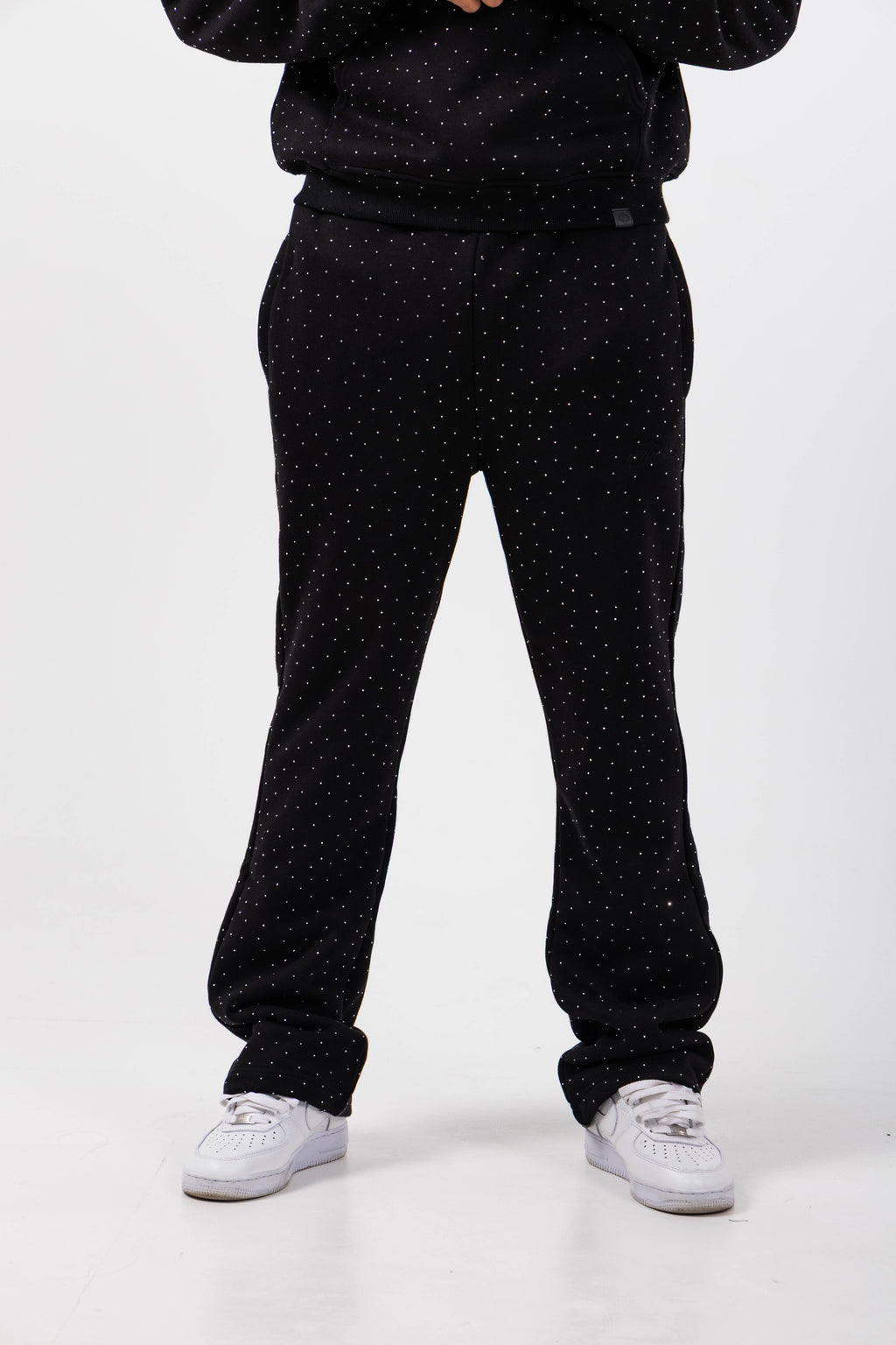 Massimo Embellished Black jogger