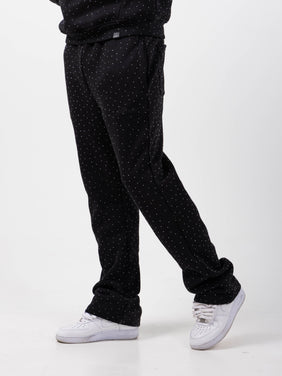 Massimo Embellished Black jogger