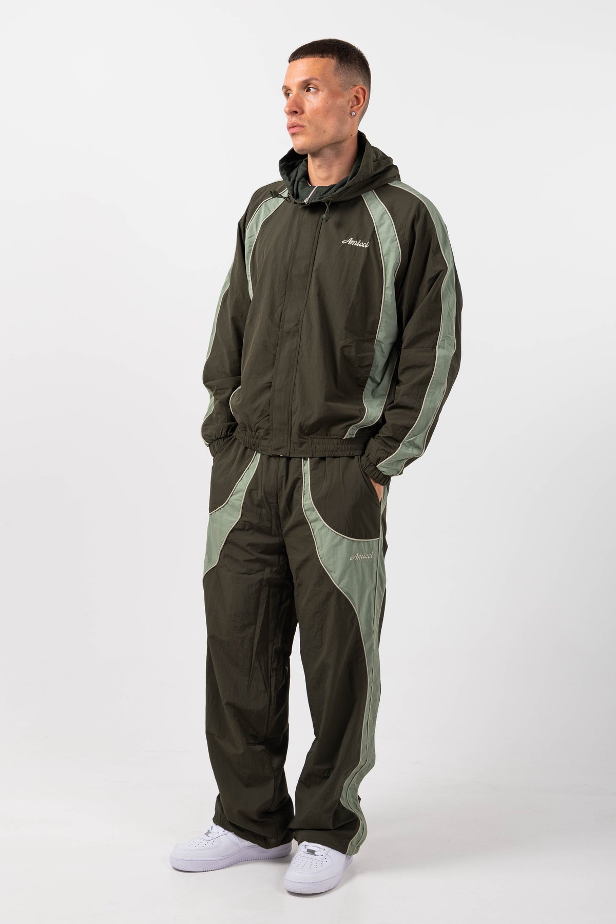 Placido Green Shell Pant