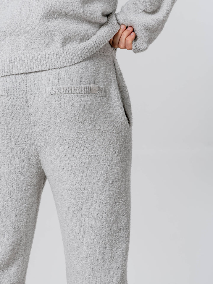 Verdi Grey Emblem Knitted Jogger