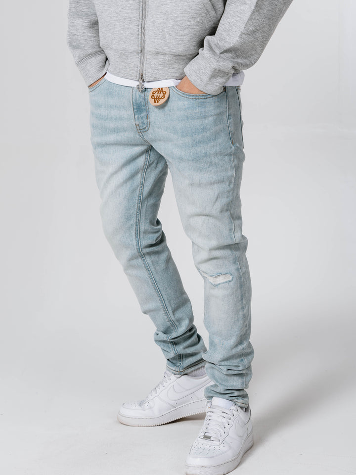 Sahara Light Blue Slim Denim