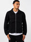 Wyatt Black Twill Overshirt