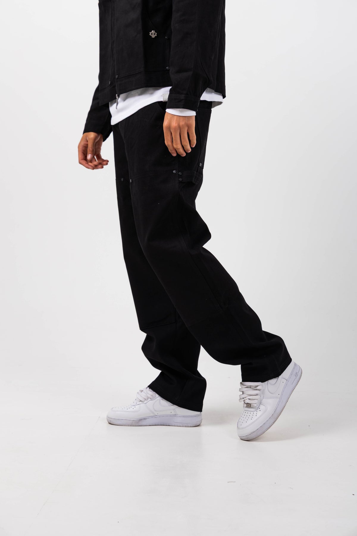 Wyatt Black Twill Pants