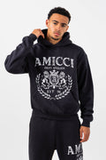 Napoli Black Emblem Hoodie