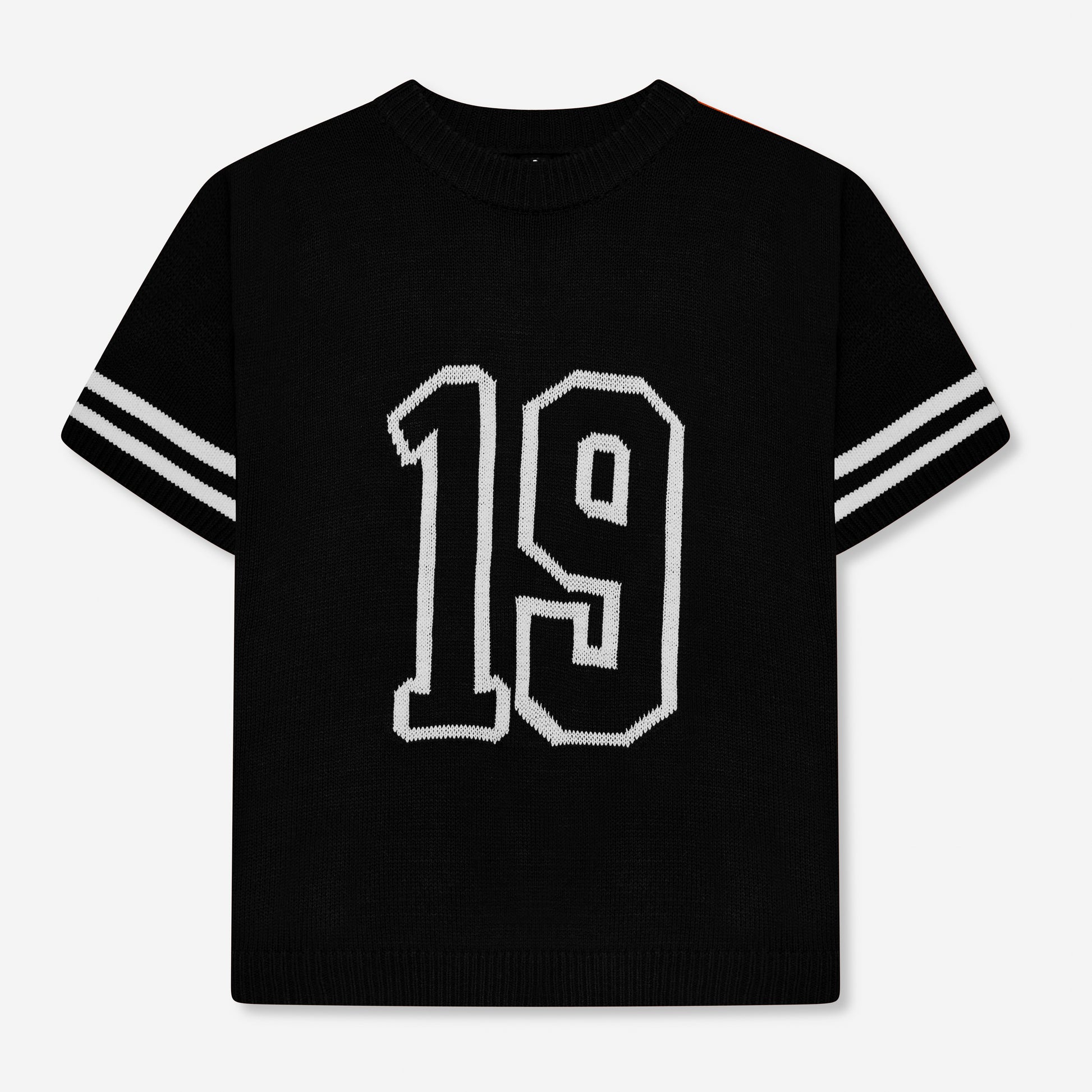 Nantes Knitted Jersey Black