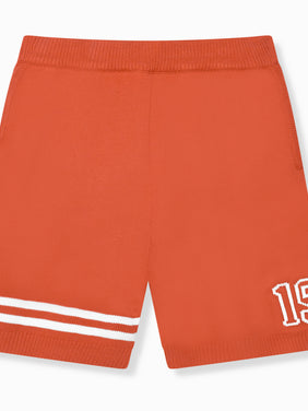 Nantes Gebreide Jersey Korte Broek Oranje