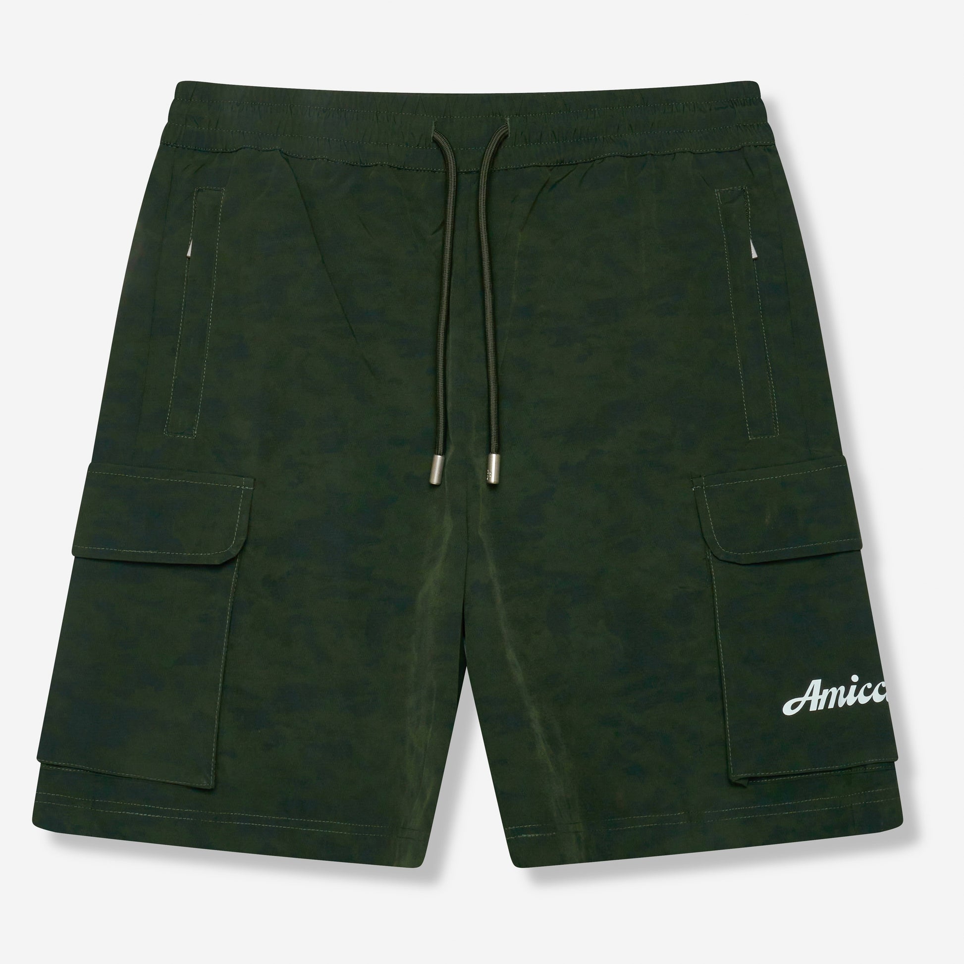 Almeria Patterned Shorts Green