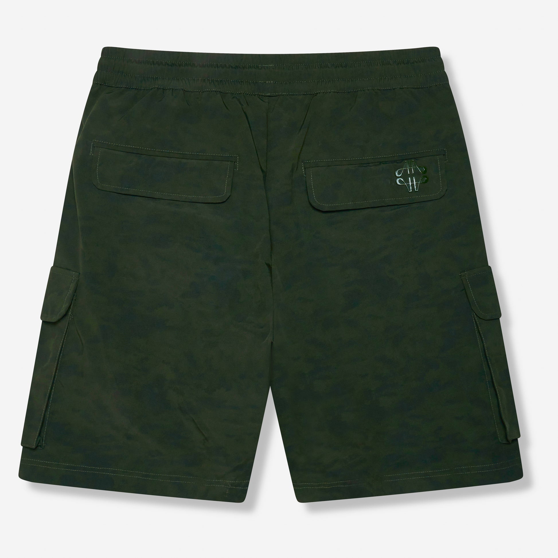 Almeria Patterned Shorts Green