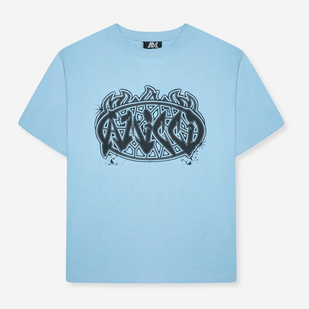Vallea Graphic T-Shirt Blue