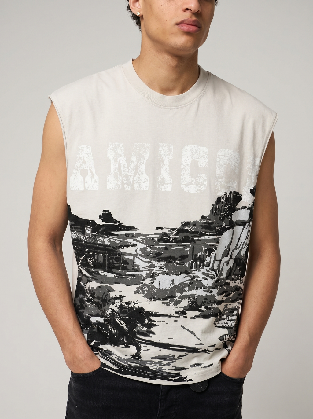 Maverick Sleeveless T Shirt