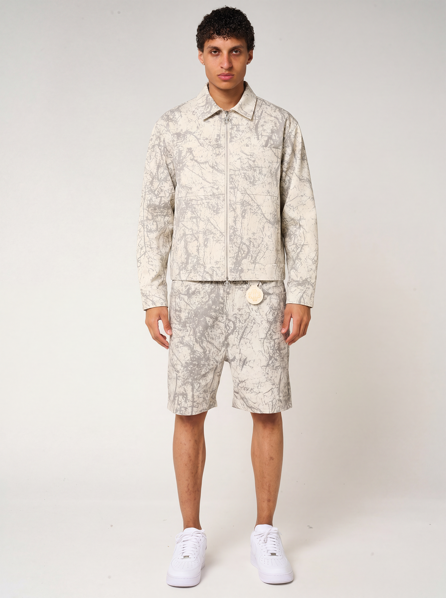 Orazio Camo Zip Jacket