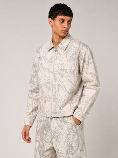 Orazio Camo Zip Jacket