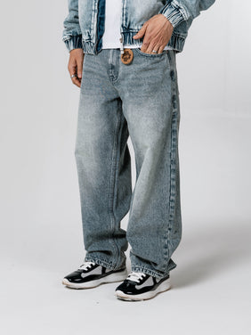 Light Blue Baggy Jeans