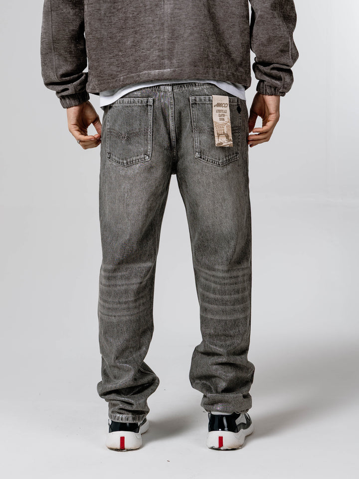 Fabrizio Wax Grey Denim