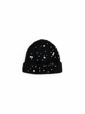 Perla Beanie Black