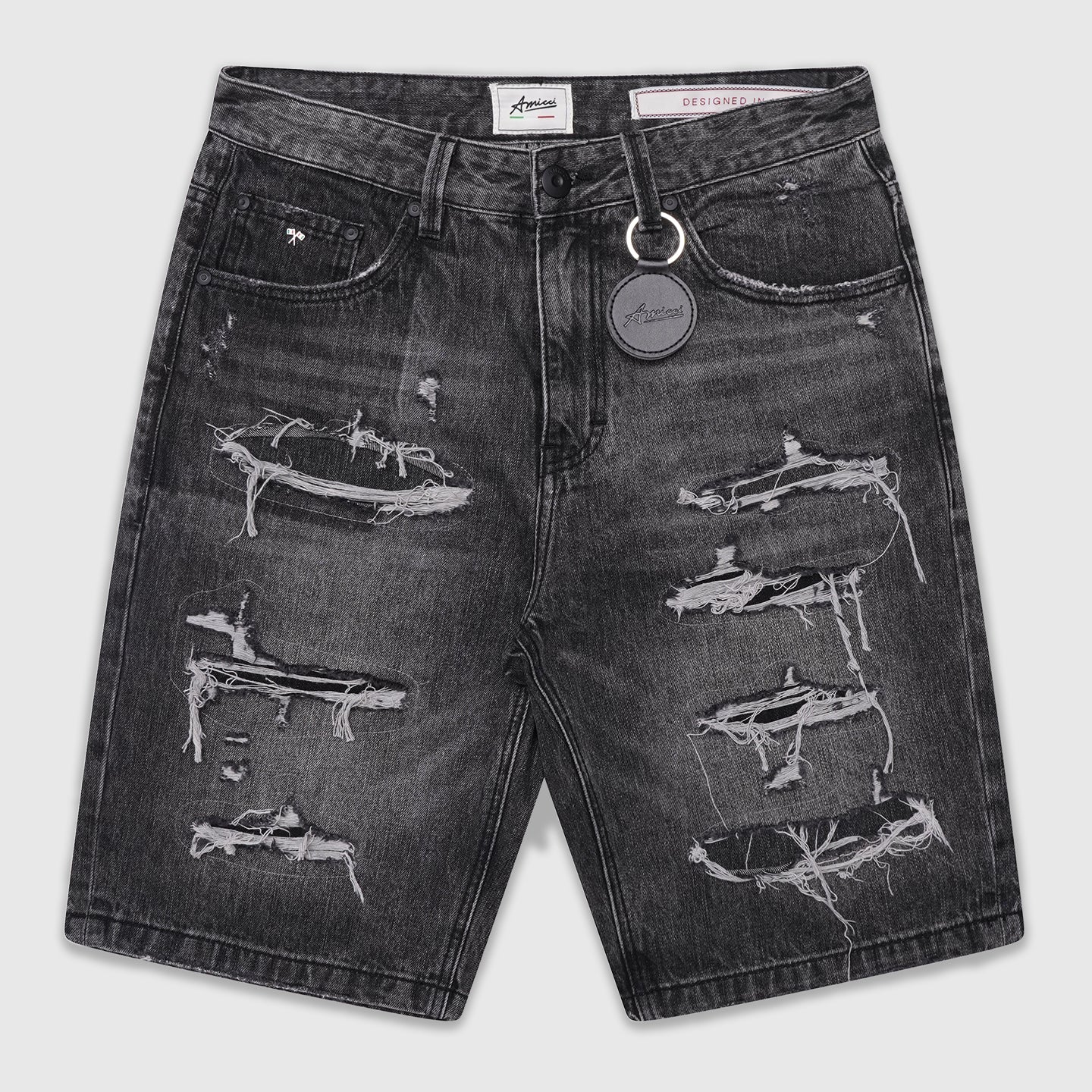Imola Mid Grijze Shorts