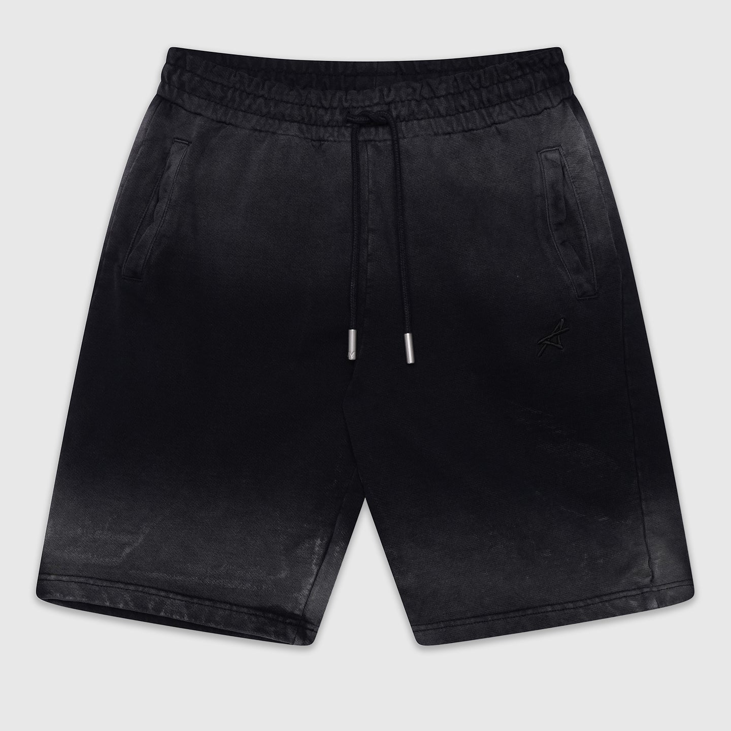Levanto Gewassen Zwarte Shorts