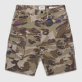 Shorts de camouflage beige Flavio