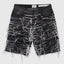 Shorts en denim noir effiloché Sassari