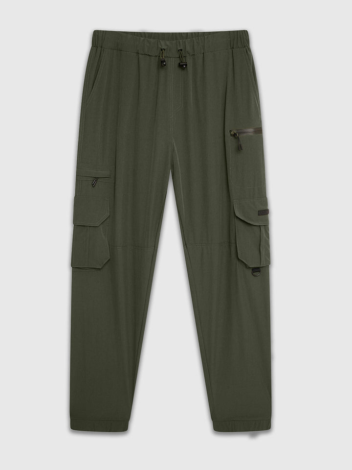 Pantalon cargo Diego kaki